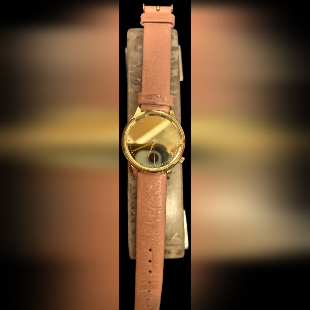 Komono Gold and Brown Women's Watch
